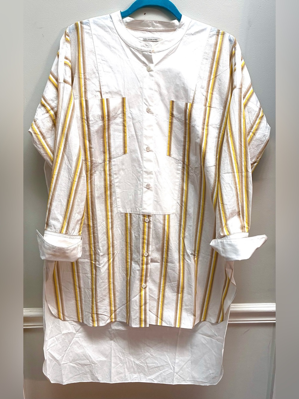 Oroton unisex Cotton Button-down, Nw/oT,